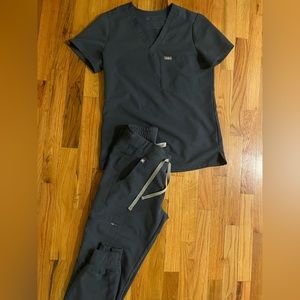 Figs limited edition dark harbor scrubs